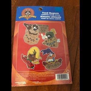 Looney Tunes counted cross stitch magnets